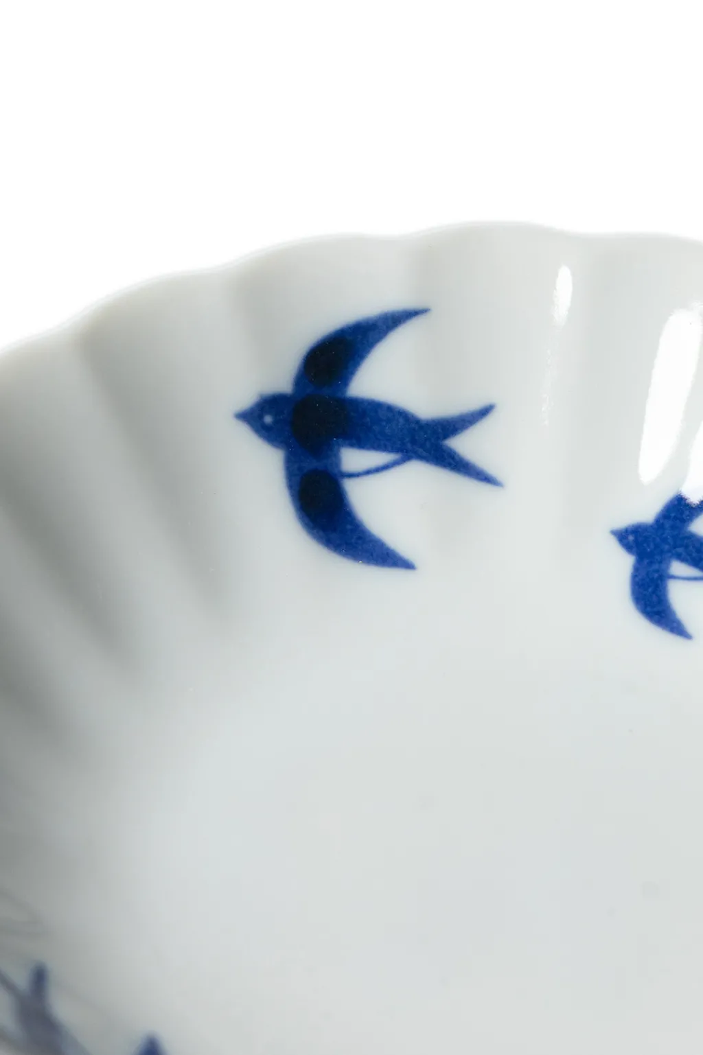 Fashion Mino Pottery Swallow 13.5cm Bowl Set of 5