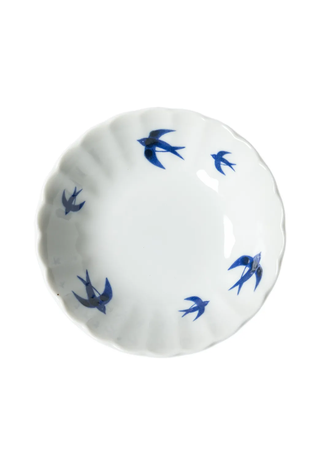 Fashion Mino Pottery Swallow 13.5cm Bowl Set of 5