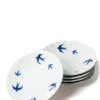 Best Mino Pottery Swallow 15cm Plate Set of 5
