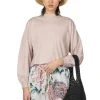Sale Manon Swich Sleeve LS Tee - Pink