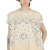 Sale Kapital 30/-SWT Knit Bandana BIG Vest - Natural