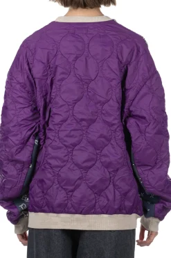 Sale Kapital 12/-SWT Knit BANDANA BIVOUAC BIG Sweater - Purple Navy