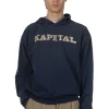 Online Kapital SWT Knit Hoodie (SPEAKEASY ) - Navy