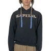 Clearance Kapital SWT Knit Hoodie (SPEAKEASY ) - Black