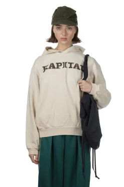 Hot Kapital SWT Knit Hoodie (SPEAKEASY ) - Natural