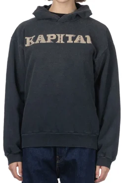 Outlet Kapital SWT Knit Hoodie (SPEAKEASY ) - Black