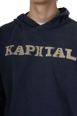 Online Kapital SWT Knit Hoodie (SPEAKEASY ) - Navy