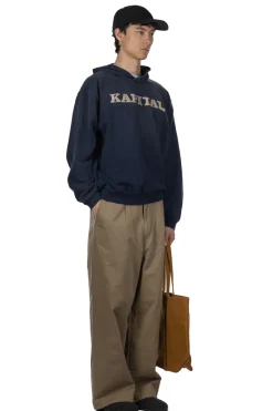 Online Kapital SWT Knit Hoodie (SPEAKEASY ) - Navy