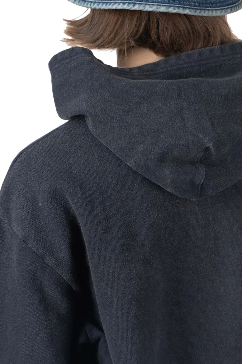 Outlet Kapital SWT Knit Hoodie (SPEAKEASY ) - Black