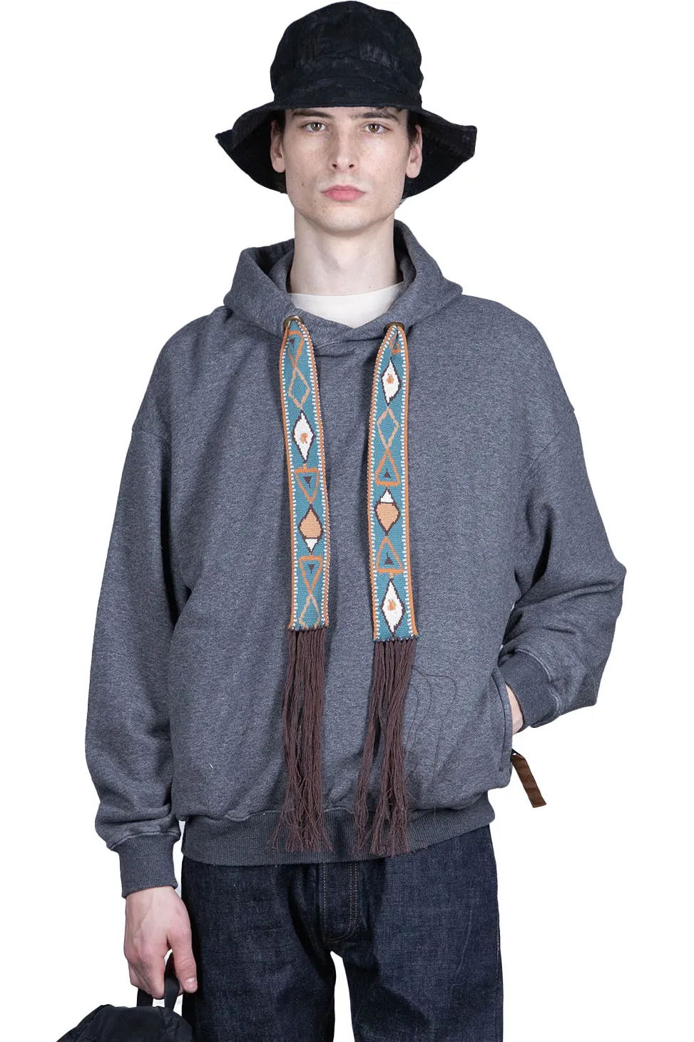 Best Kapital 30/-SWT Knit MALDIVES BIG Parka - Charcoal