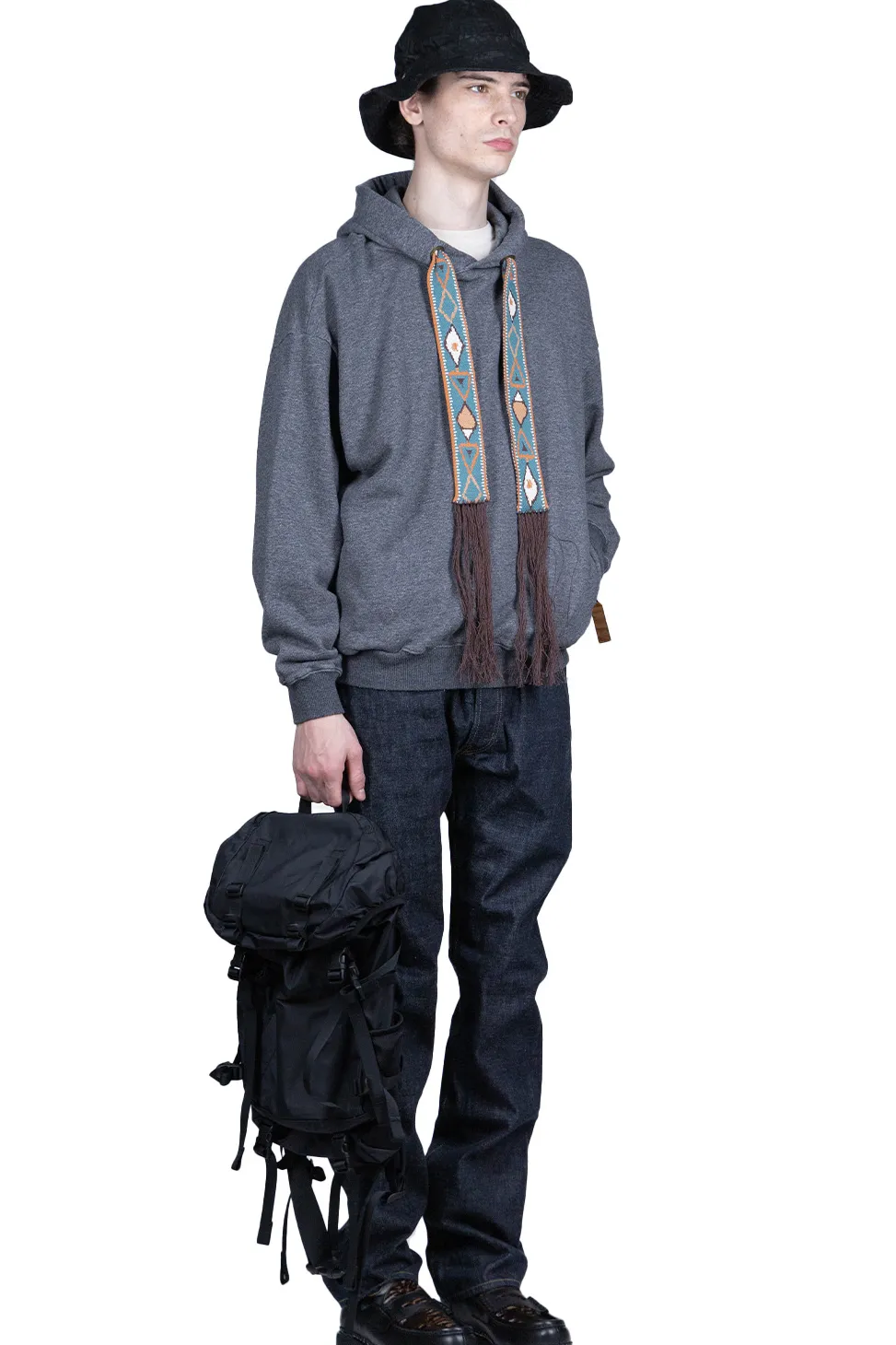 Best Kapital 30/-SWT Knit MALDIVES BIG Parka - Charcoal