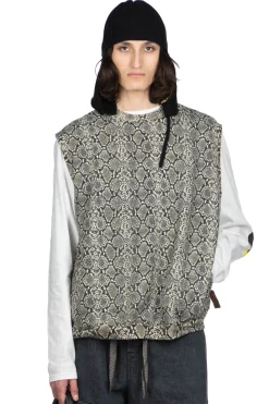 Sale Kapital SWT Knit Python BIG Vest
