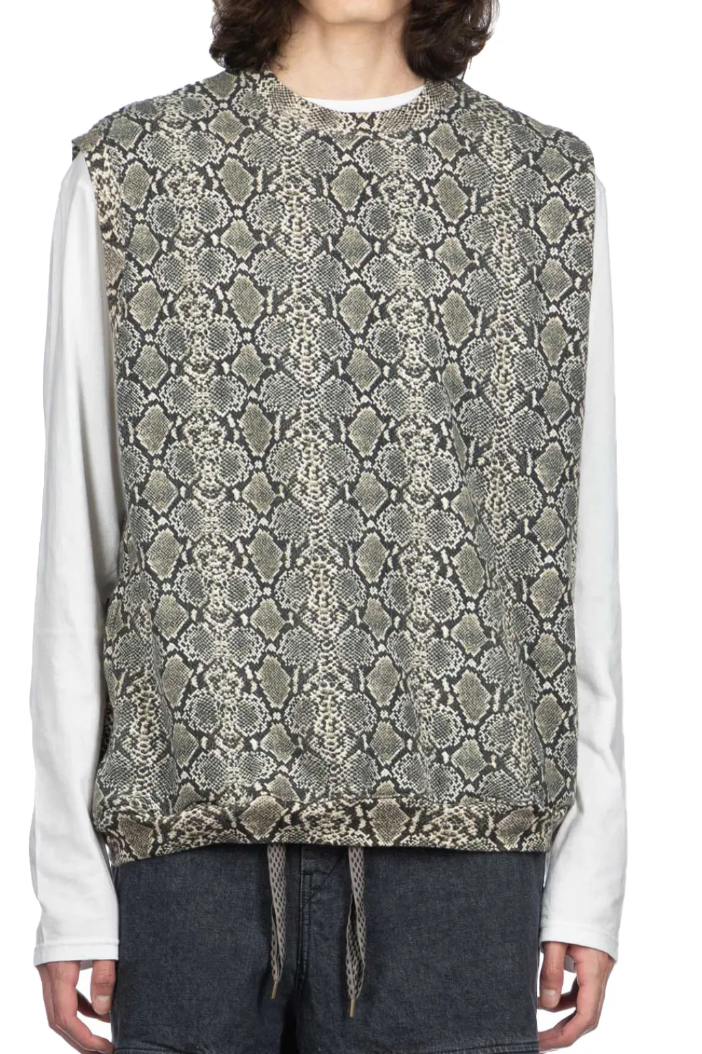 Sale Kapital SWT Knit Python BIG Vest