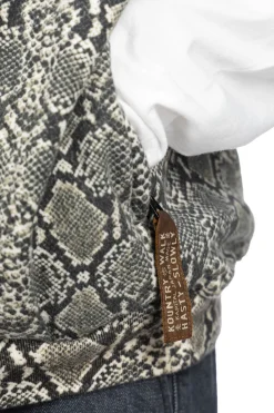 Sale Kapital SWT Knit Python BIG Vest