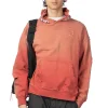 Clearance Kapital SWT Knit Thriller Damaged Hoodie (Studs) - Red