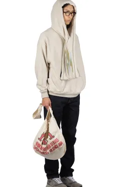 Outlet Kapital SWT Knit x Ortega Jersey KESA Parka - Natural