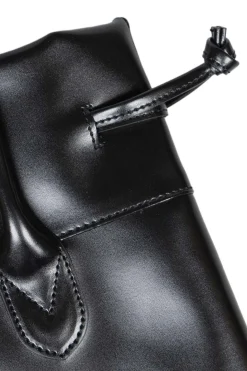 Hot Comme Des Garcons Comme Des Garcons Synthetic Leather Bag - Black