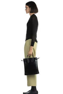 Hot Comme Des Garcons Comme Des Garcons Synthetic Leather Bag - Black