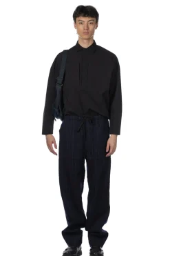 Sale Kaptain Sunshine Take Easy Baker Pants - Navy Stripe