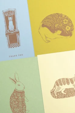 Discount Mino Washi tamane iwata POST CARDS - 6 CHOICES
