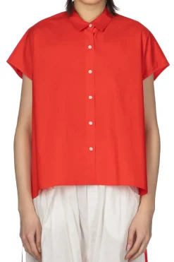 Online nicholson & nicholson TENDER-POPLIN Top - Red