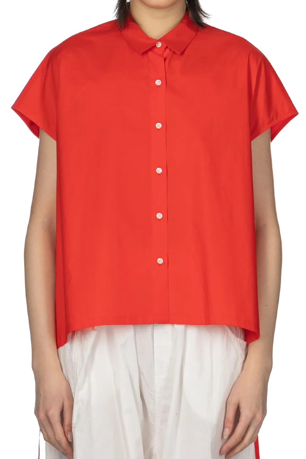 Online nicholson & nicholson TENDER-POPLIN Top - Red