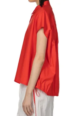 Online nicholson & nicholson TENDER-POPLIN Top - Red