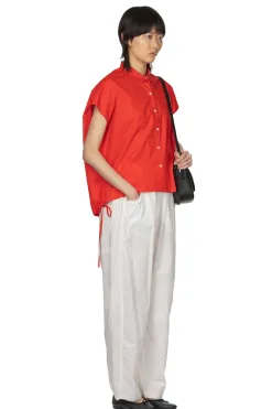 Online nicholson & nicholson TENDER-POPLIN Top - Red