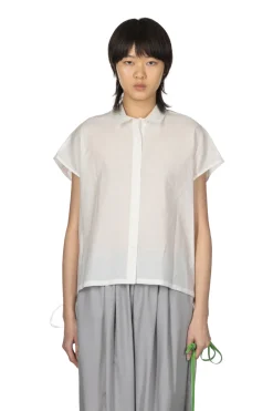 Hot nicholson & nicholson TENDER-SILK Top - White