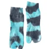 Clearance NODAL Tie Die Socks -Blue x Navy