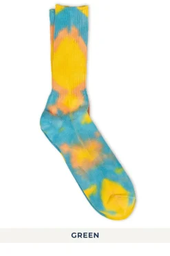 Clearance Anonymous Ism Tie Dye Crew Socks in 4 Color Choices