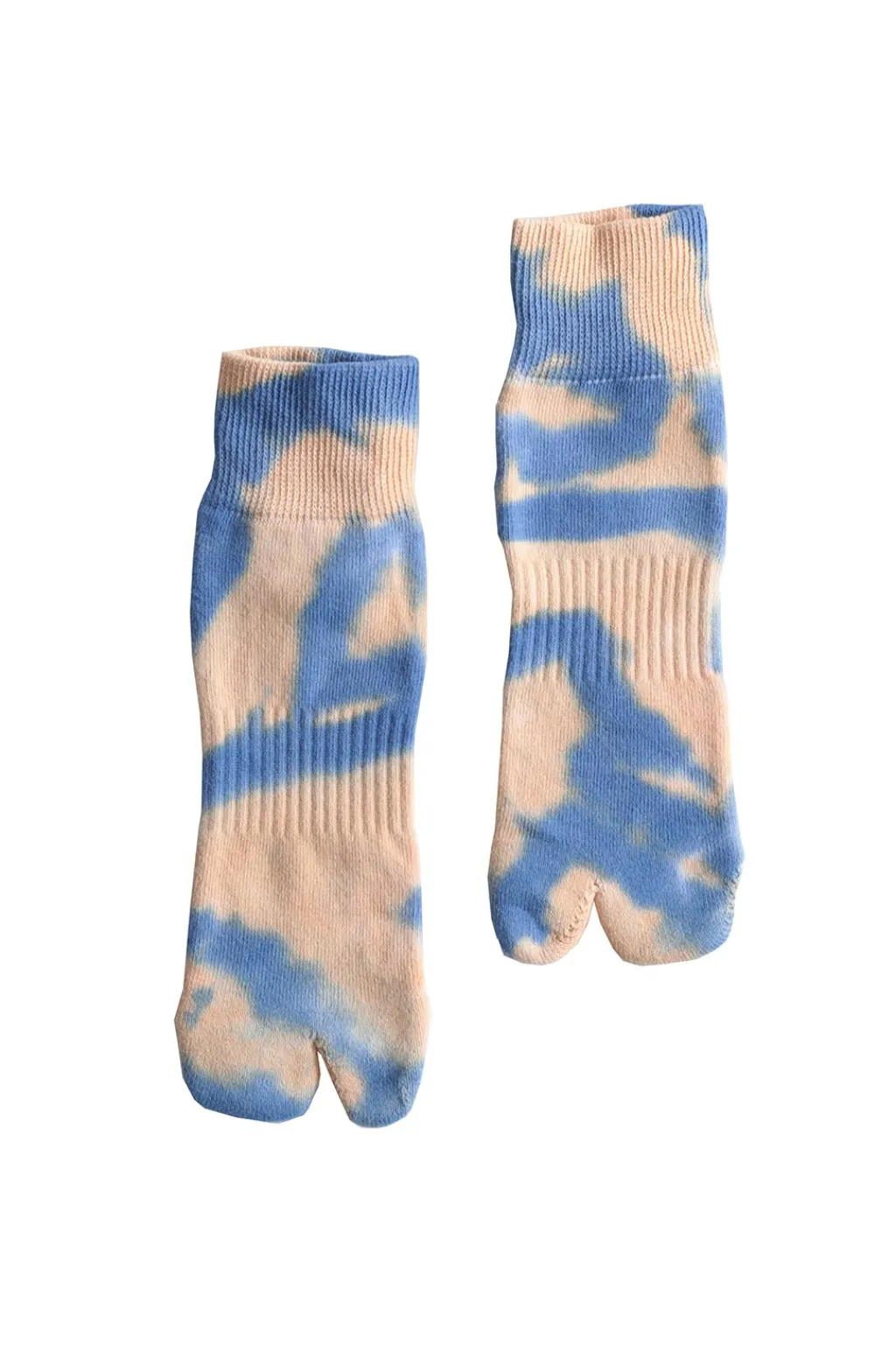 Best NODAL Tie Dye Socks - Orange x Blue
