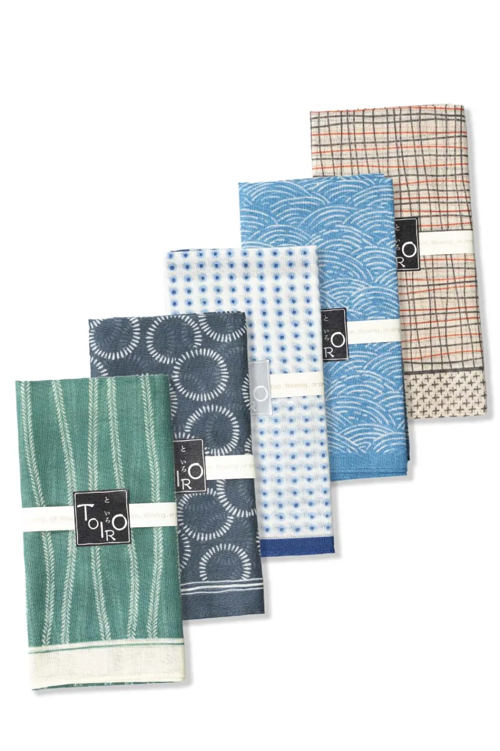 Online Mino Washi Toiro Handkerchief - 58 x 58cm - 5 Choices