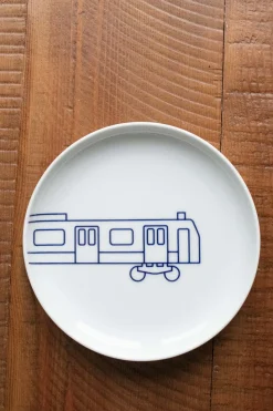 Clearance Kihara Porcelain Tokyo Icon Plate - Yamanote Line 山手線