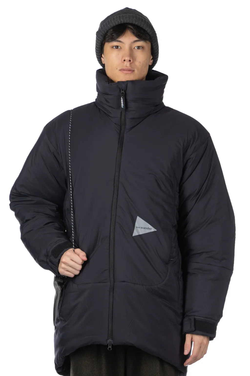Discount And Wander Top Fleece Coat - Black