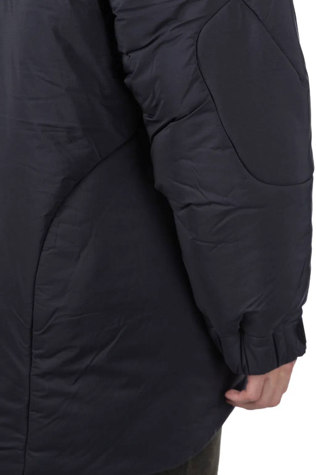 Discount And Wander Top Fleece Coat - Black