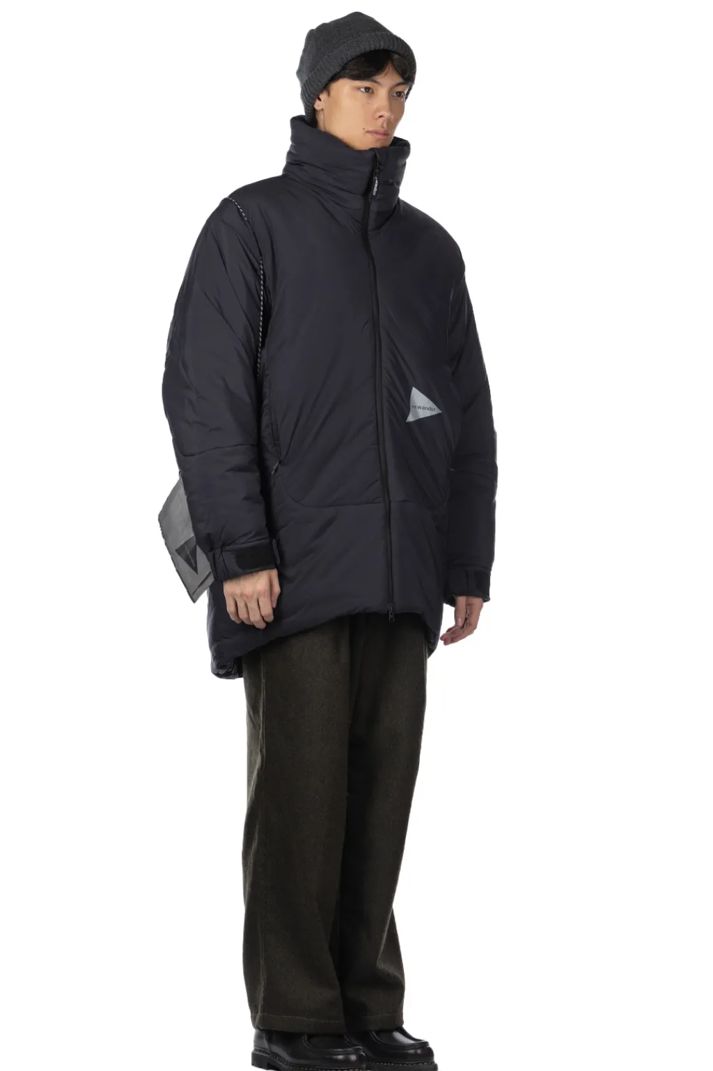 Discount And Wander Top Fleece Coat - Black