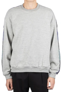 Clearance Kapital Top Fleece x PROFILE RAINBOWY Quilt 2-Tone BIG SWT - Grey