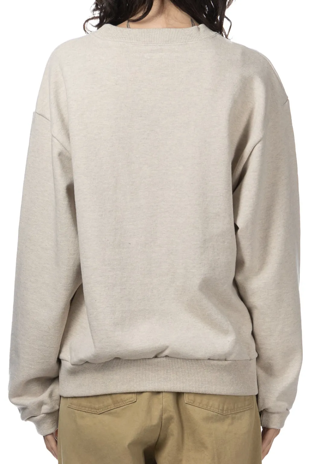 Clearance Kapital TOP SWT Knit Crew SWT (MONKEY AMIGOS) - Natural
