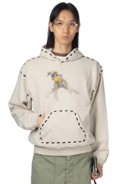 Best Kapital TOP SWT Knit MARIONETTE Hoodie (KINAPUPPU) - Natural