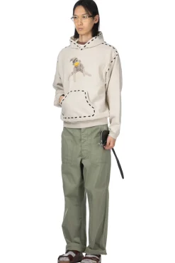 Best Kapital TOP SWT Knit MARIONETTE Hoodie (KINAPUPPU) - Natural