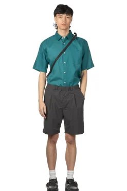 Discount Manual Alphabet TR Typewriter Short Pants - Charcoal