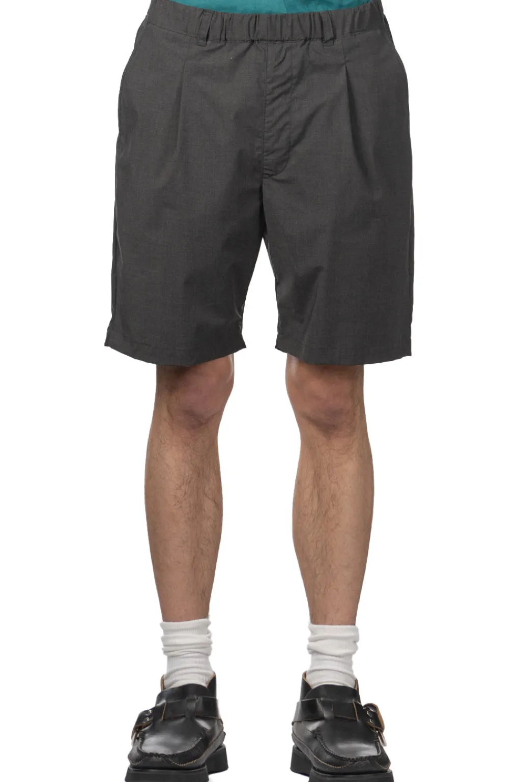 Discount Manual Alphabet TR Typewriter Short Pants - Charcoal