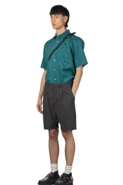 Discount Manual Alphabet TR Typewriter Short Pants - Charcoal