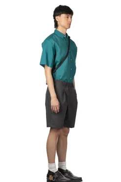 Discount Manual Alphabet TR Typewriter Short Pants - Charcoal