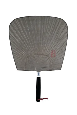 Discount Kurikawa Shoten Traditional Paper Fan/ Kuro - Sensen