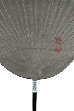 Sale Kurikawa Shoten Traditional Paper Fan/ Kuro - Shomaru