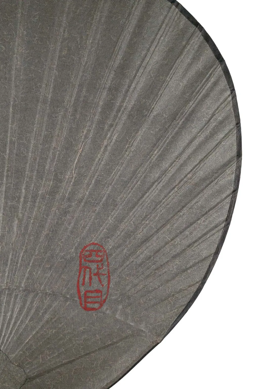 Sale Kurikawa Shoten Traditional Paper Fan/ Kuro - Shomaru