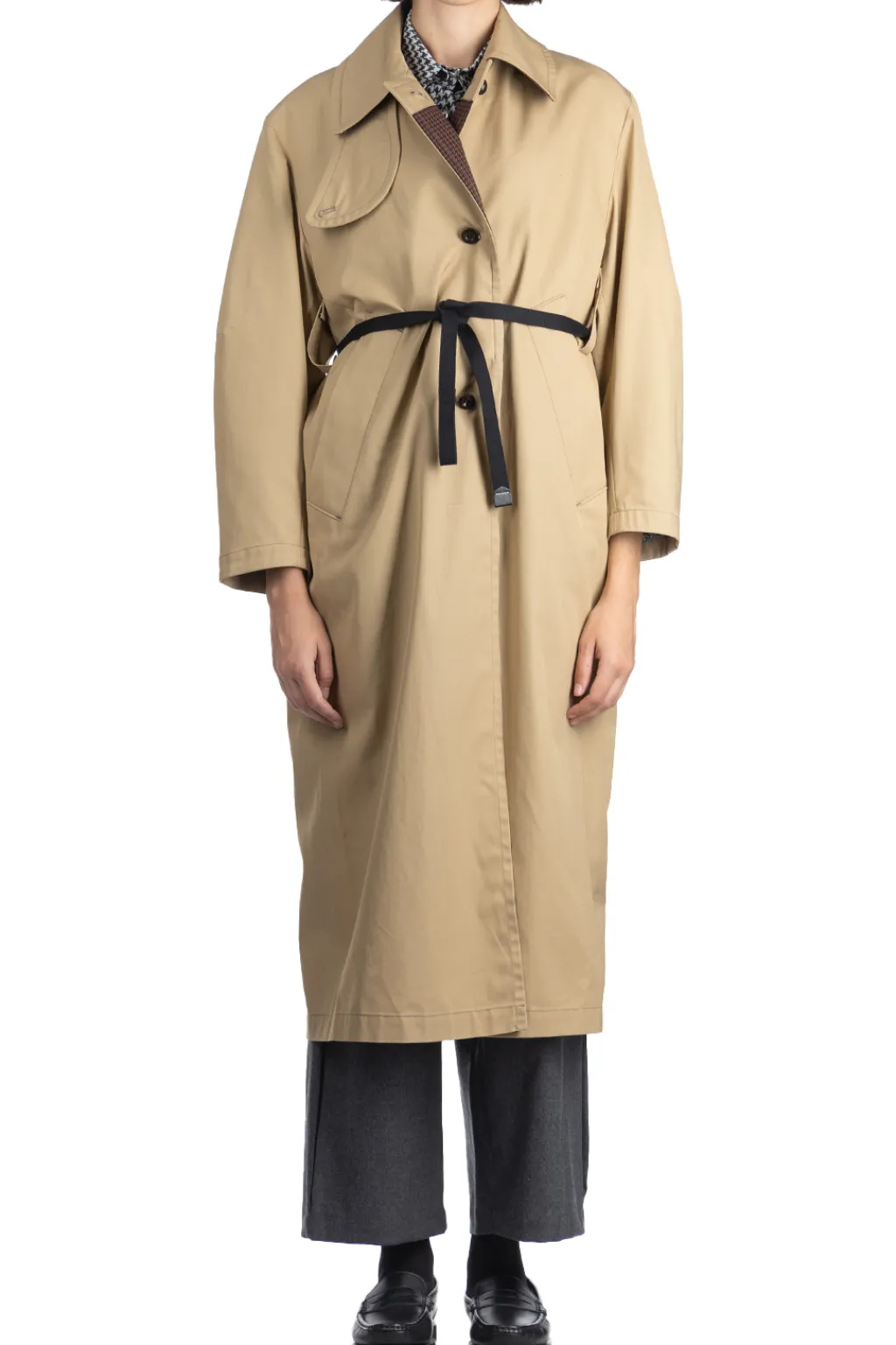 Outlet MUL PLA Trench Coat - Beige