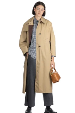 Outlet MUL PLA Trench Coat - Beige